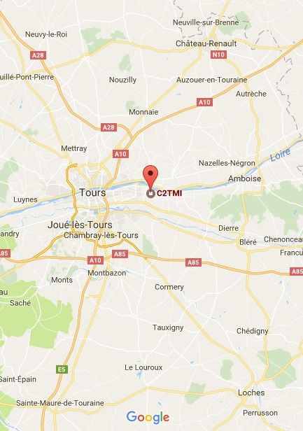 Plan d'accès C2TMI Montlouis